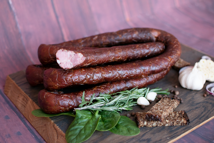 Kumpinė karšto rūkymo dešra