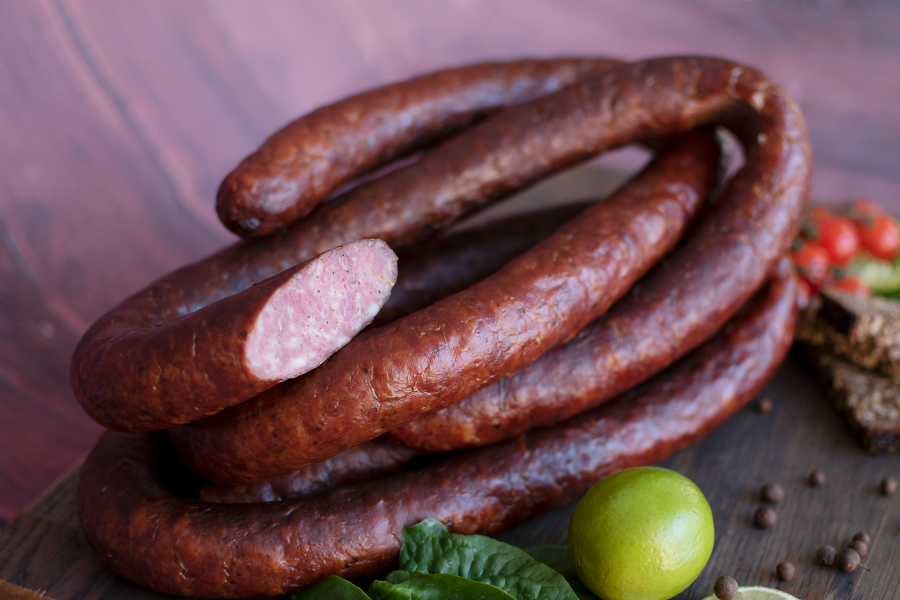 Kaimiška dešra (karšto rūkymo)