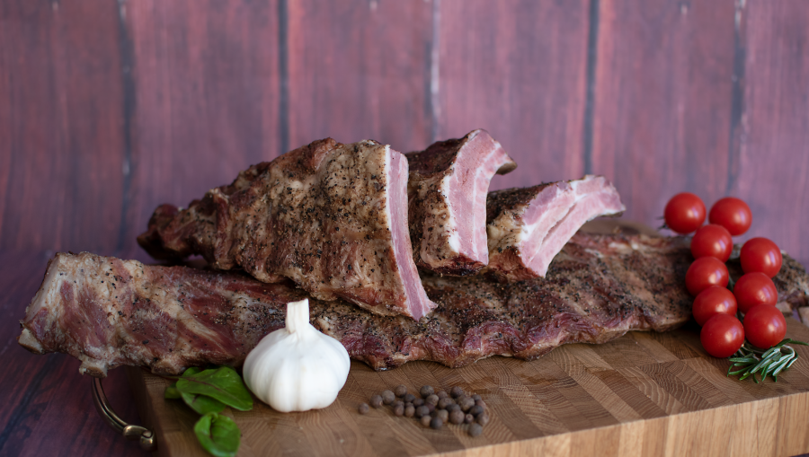 Šonkauliukai (karšto rūkymo)